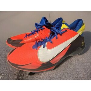 Nike Zoom Freak 2 CN8574-606 Basketball Shoe Sneakers Size 6Y Orange Blue Yellow